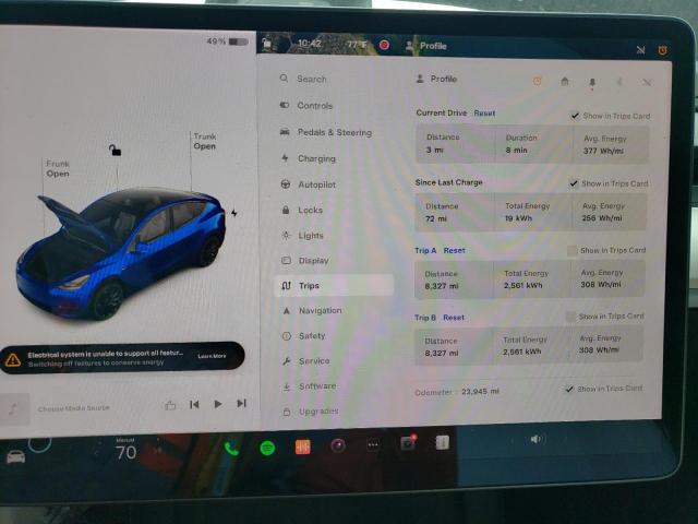 5YJYGDEFXMF252672 Tesla Model Y