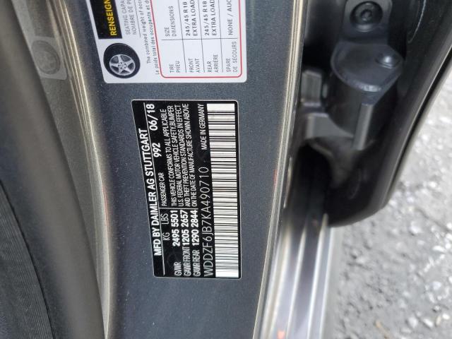 WDDZF6JB7KA490710 Mercedes-Benz E 450 4matic
