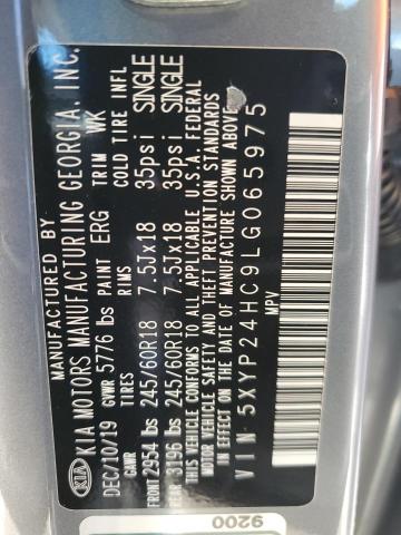 5XYP24HC9LG065975 KIA Telluride Lx