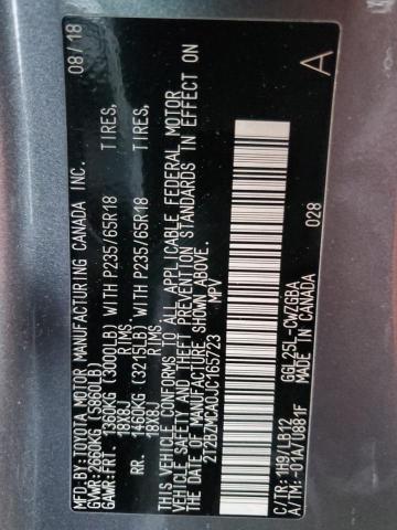 2T2BZMCA0JC165723 Lexus Rx 350 Base