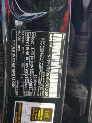 WDC0G4JB8GF064419 Mercedes-Benz GLC 300