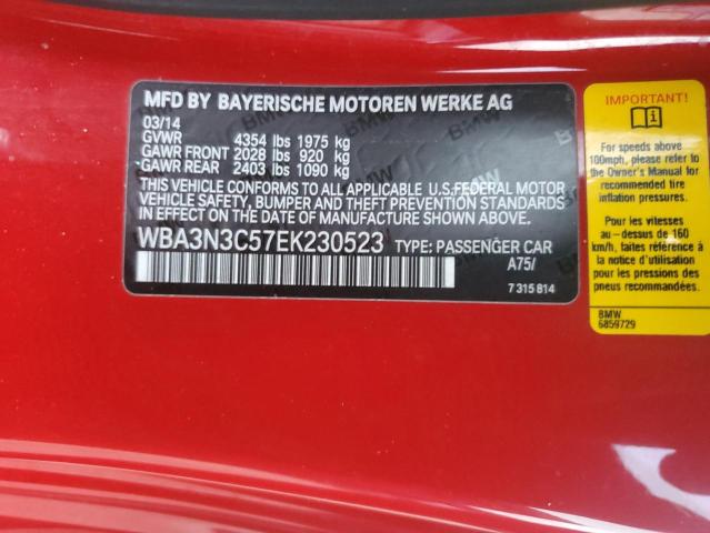 WBA3N3C57EK230523 BMW 428 I