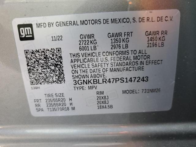3GNKBLR47PS147243 Chevrolet Blazer Premier