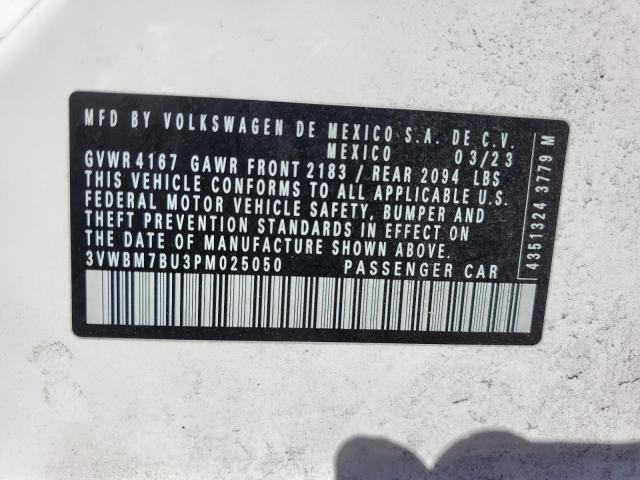 3VWBM7BU3PM025050 Volkswagen Jetta Sport