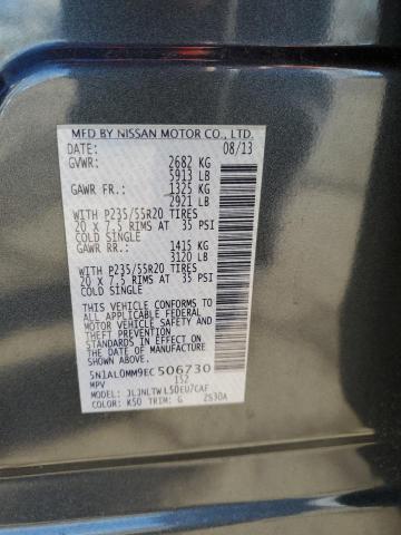 5N1AL0MM9EC506730 Infiniti QX60