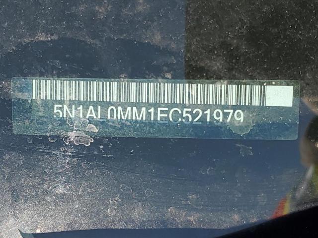 5N1AL0MM1EC521979 Infiniti QX60