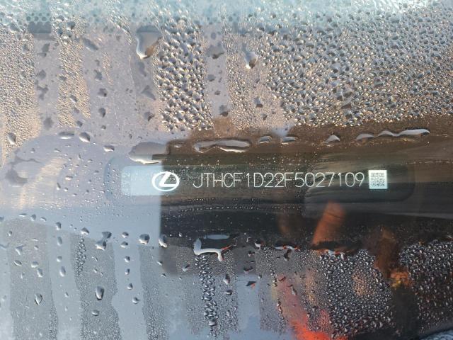 JTHCF1D22F5027109 Lexus IS 250