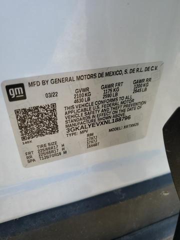 3GKALYEVXNL188796 GMC Terrain At4