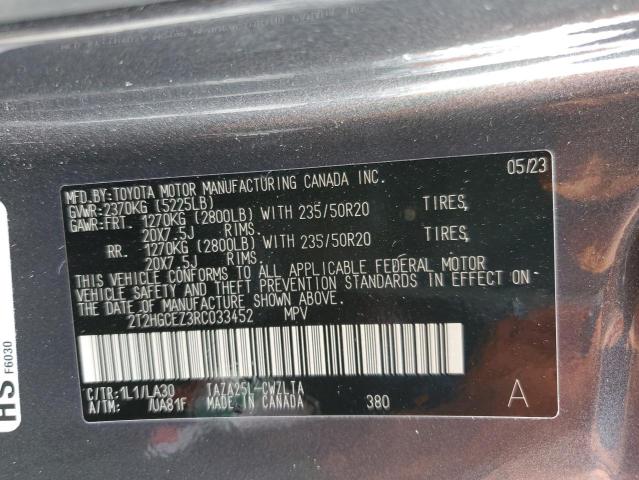 2T2HGCEZ3RC033452 Lexus Nx 350 Luxury