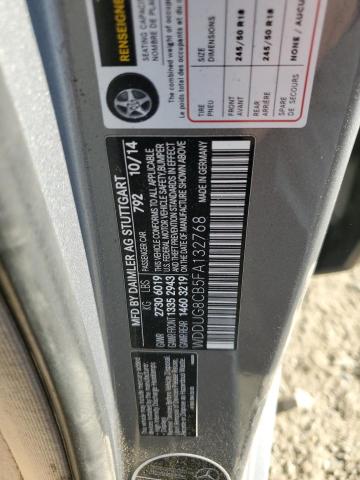 WDDUG8CB5FA132768 Mercedes-Benz S 550