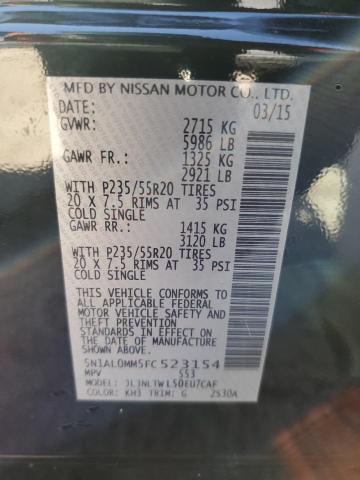 5N1AL0MM5FC523154 Infiniti QX60