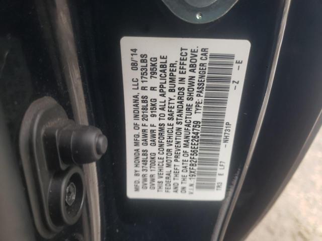19XFB2F56EE264759 Honda Civic Lx