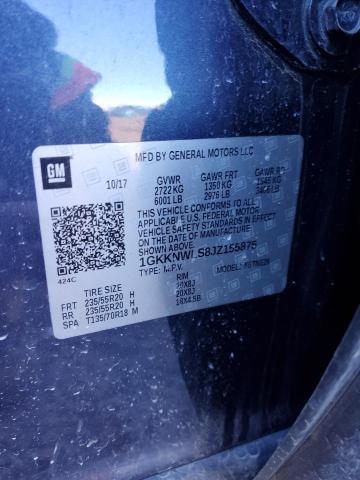1GKKNWLS8JZ155875 GMC Acadia Slt-2