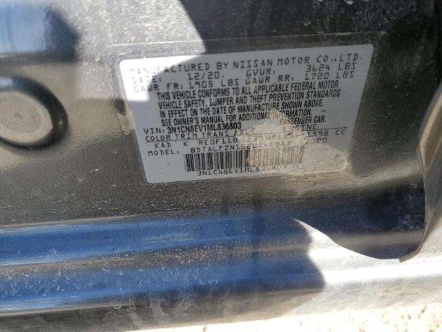 3N1CN8EV1ML836803 Nissan VERSA SV