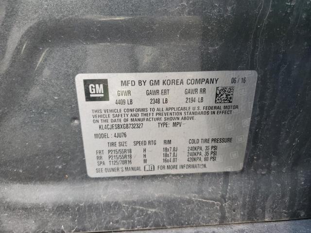 KL4CJESBXGB732327 Buick Encore