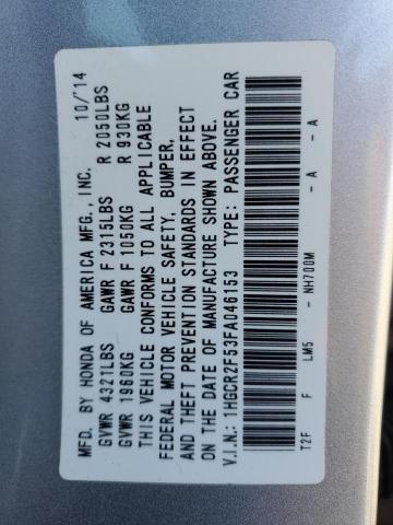 1HGCR2F53FA046153 Honda Accord Sport