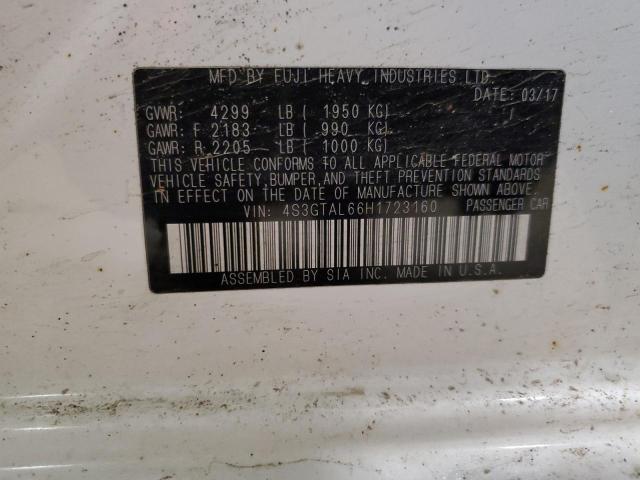 4S3GTAL66H1723160 Subaru Impreza Sport
