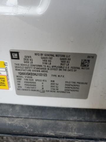 1GKKVSKD3HJ103123 GMC Acadia Limited Slt-2