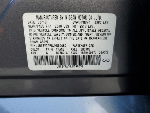JN1EV7AP8JM590652 Infiniti Q50 LUXE