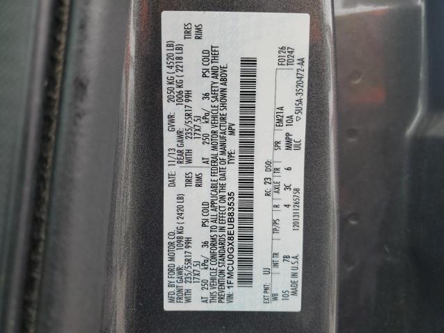 1FMCU0GX8EUB83535 Ford ESCAPE SE