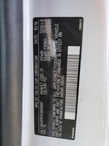 7JRA22TK7LG045697 Volvo S60 T6 Momentum