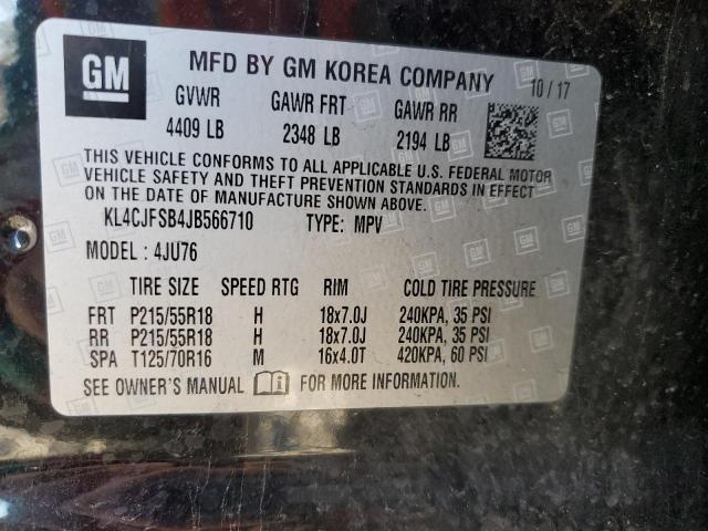 KL4CJFSB4JB566710 Buick Encore Preferred Ii