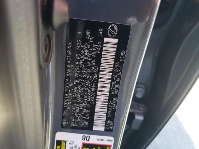 58ADZ1B11LU066691 Lexus ES 350