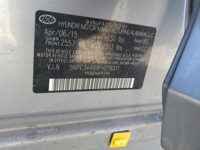 5NPE34AB8FH218011 Hyundai Sonata Sport