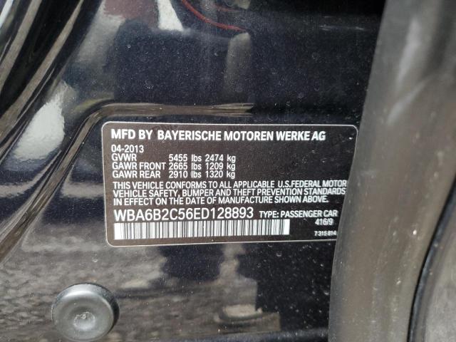 WBA6B2C56ED128893 BMW 650 I Gran Coupe