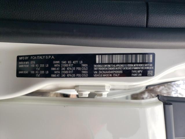 ZACNJAAB4KPK86955 Jeep Renegade Sport