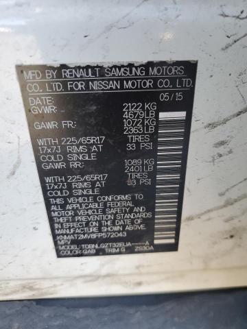 KNMAT2MV8FP572043 Nissan ROGUE S