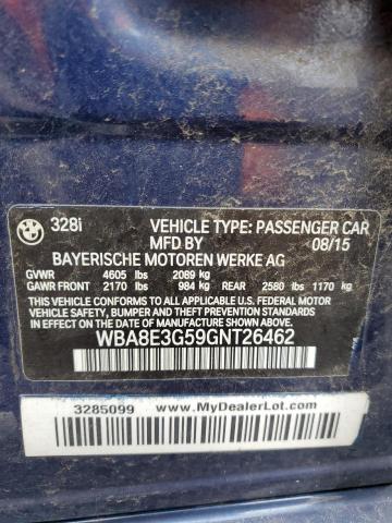 WBA8E3G59GNT26462 BMW 328 Xi Sulev