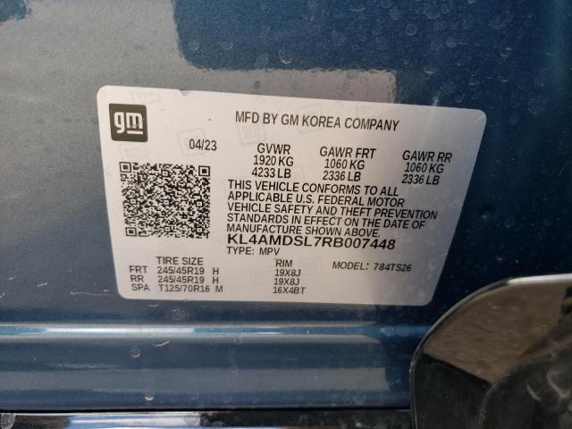 KL4AMDSL7RB007448 Buick Encore Gx Sport Touring