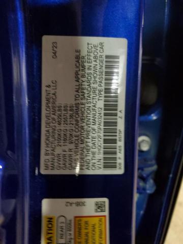 1HGCY2F70PA032412 Honda Accord Hybrid Sport-l