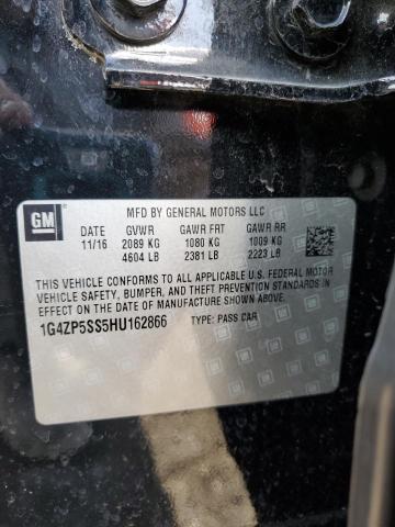 1G4ZP5SS5HU162866 Buick Lacrosse Essence