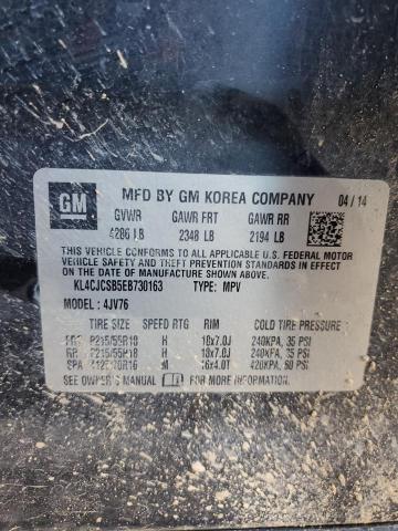 KL4CJCSB5EB730163 Buick Encore