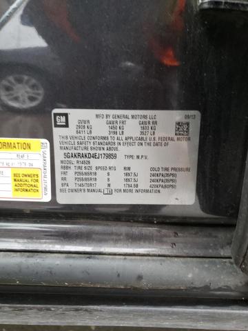 5GAKRAKD4EJ179859 Buick Enclave