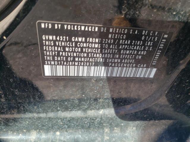 3VWD17AJ8FM282017 Volkswagen JETTA SE