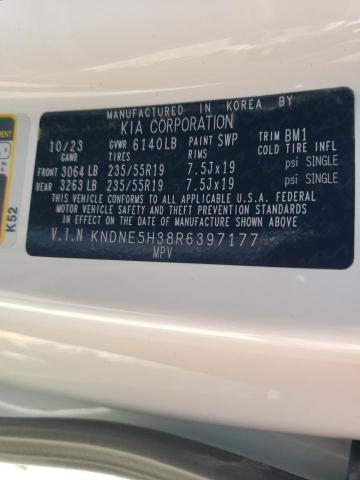 KNDNE5H38R6397177 KIA Carnival Sx