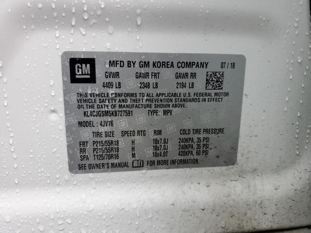 KL4CJGSM5KB727591 Buick Encore Essence