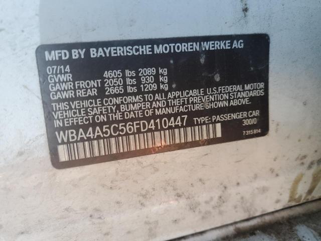 WBA4A5C56FD410447 BMW 428 I Gran Coupe
