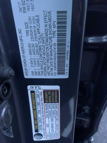 5J6RW1H9XHL014135 Honda Cr-v Touring