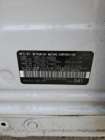 JA4AD2A39KZ055939 Mitsubishi Outlander Es