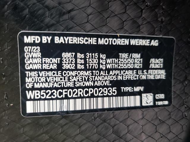WB523CF02RCP02935 BMW Ix Xdrive50