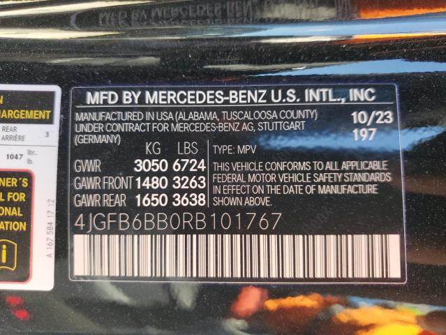 4JGFB6BB0RB101767 Mercedes-Benz Gle Amg 53 4matic