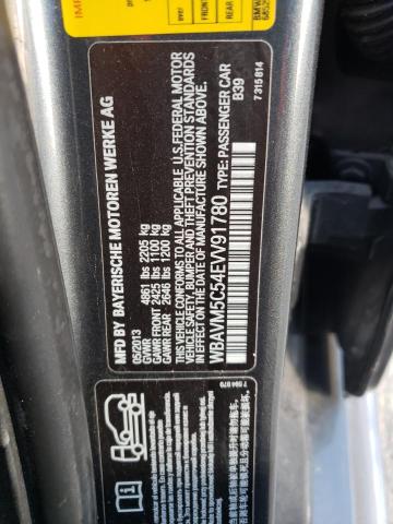 WBAVM5C54EVV91780 BMW X1 Xdrive35i