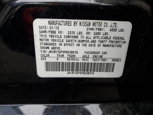 JN1BV7AP5FM338576 Infiniti Q50 BASE