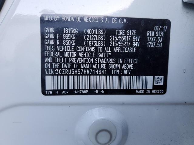 3CZRU5H57HM714641 Honda HR-V EX