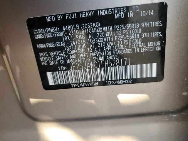JF2SJAWC1FH528171 Subaru FORESTER 2