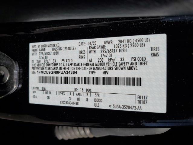 1FMCU9GN0PUA34364 Ford Escape Active